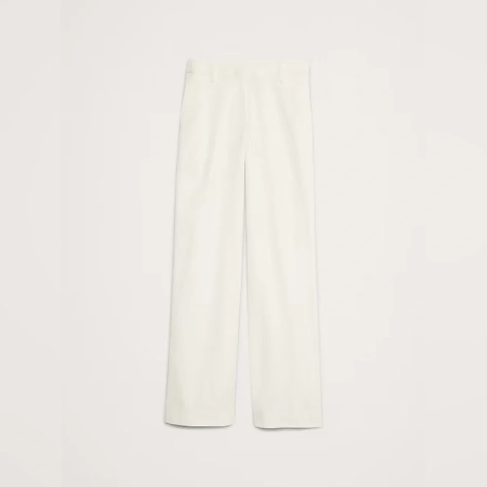 BANANA REPUBLIC THE EVERYDAY WIDE-LEG PANT IN TENCEL COTTON PANTS SZ XL NWT - Picture 4 of 8